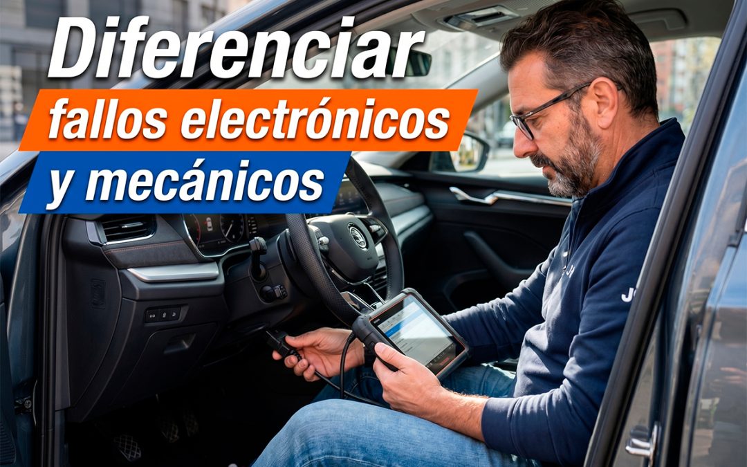 Cómo diferenciar fallos electrónicos de problemas mecánicos
