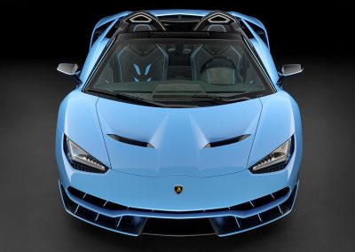 Lamborghini Centenario RDS - frontal - cenital