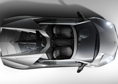 Lamborghini Reventon RDS - cenital