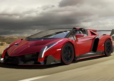 Lamborghini Veneno Roadster - frontal - lateral