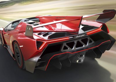 Lamborghini Veneno Roadster - lateral - posterior
