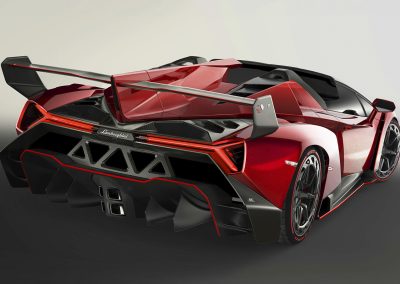 Lamborghini Veneno Roadster - posterior - lateral