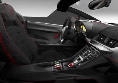 Lamborghini Veneno Roadster - salpicadero