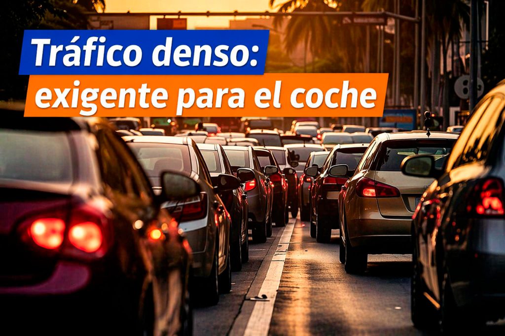 ¿Cómo afecta el tráfico a la mecánica?
