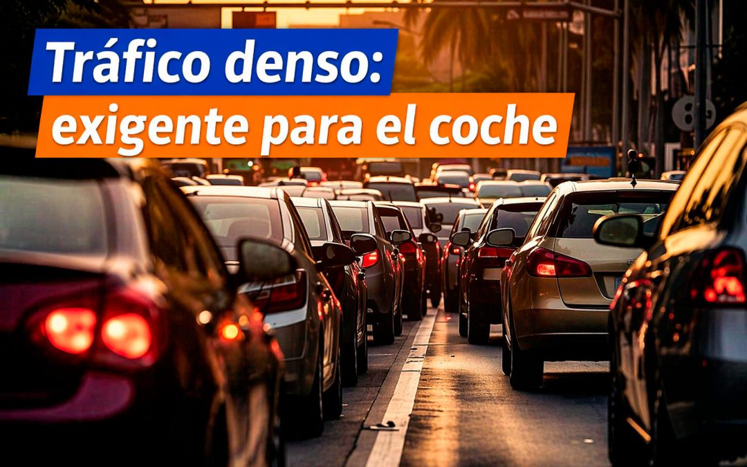 ¿Cómo perjudica el tráfico a la mecánica del coche?