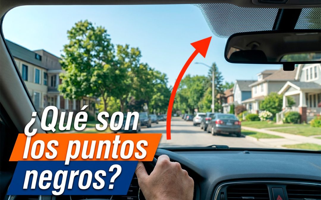 Qué son los pequeños puntos negros del parabrisas