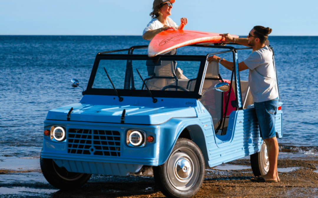¡El Citroën Mehari todavía se fabrica! Así es el eClassic e-Story, la réplica eléctrica del mítico coche de playa