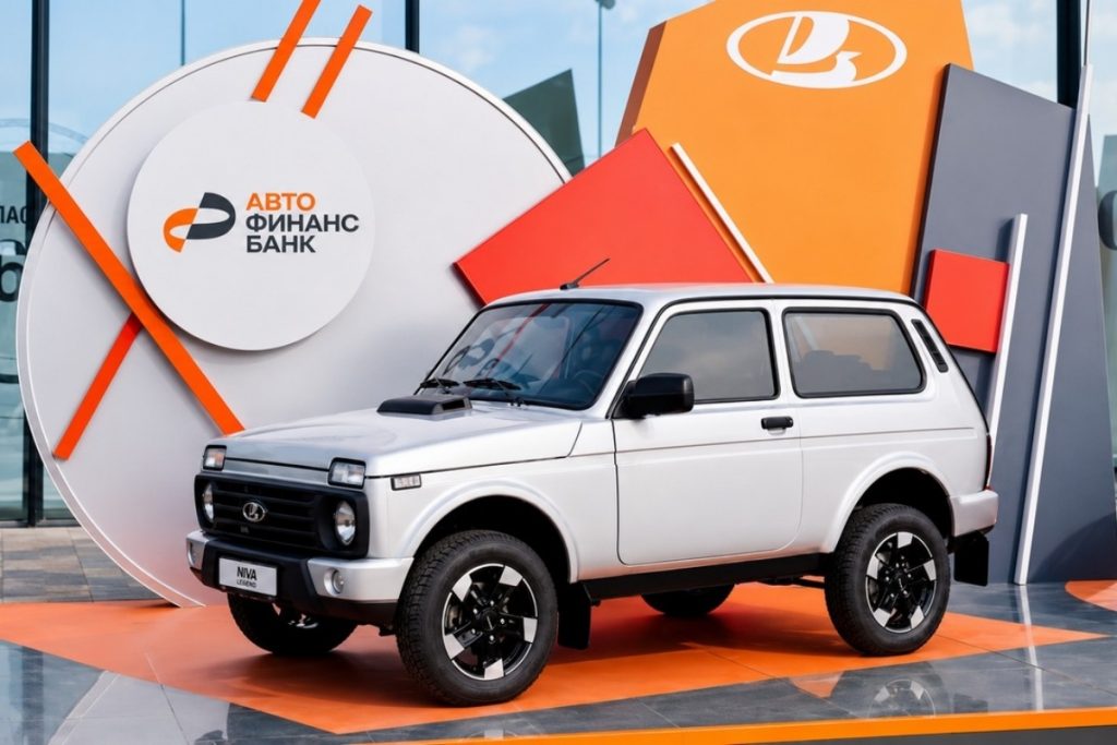 Lada Niva - vista frontal - lateral