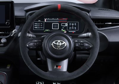 Toyota GRMN Corolla (2026) - vista - volante