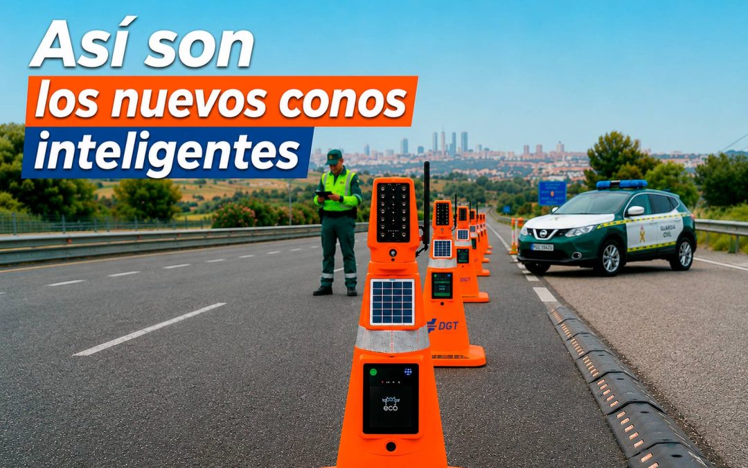 Nuevos conos inteligentes de la DGT: ubicación en tiempo real
