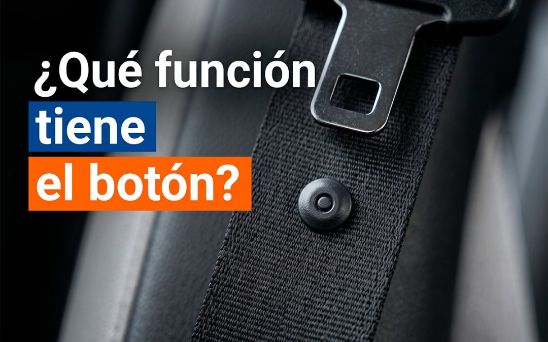 Botón redondo de plástico del cinturón de seguridad: ¿para qué sirve?