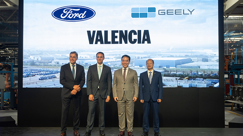 Geely producirá coches en la planta de Ford de Valencia