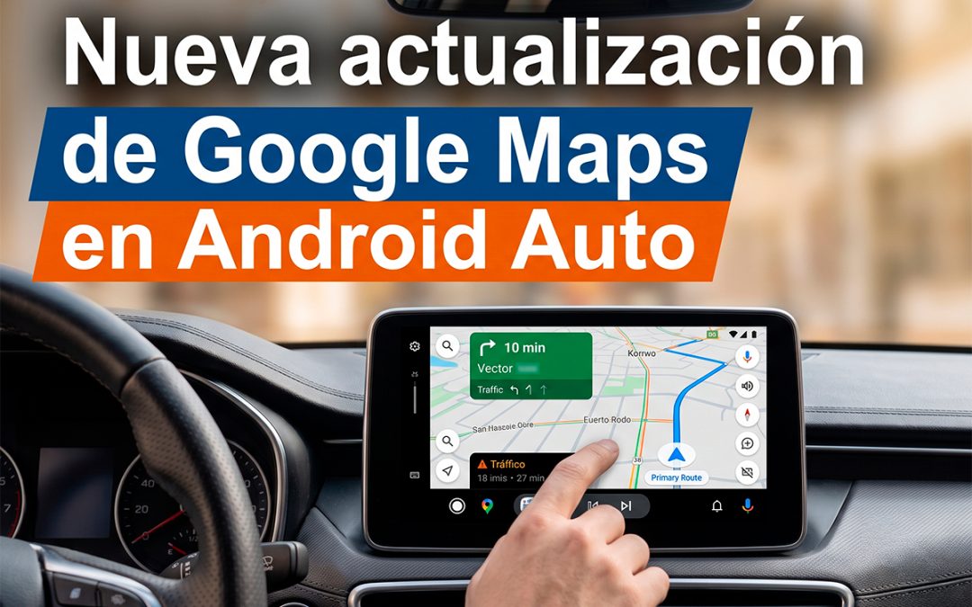 Cambia la interfaz de Google Maps en Android Auto: mejoras y nuevo diseño