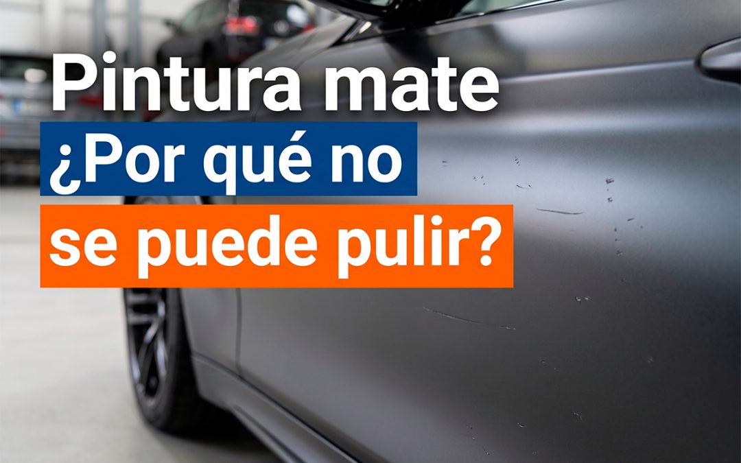 Pintura mate: el motivo por el que no se puede pulir