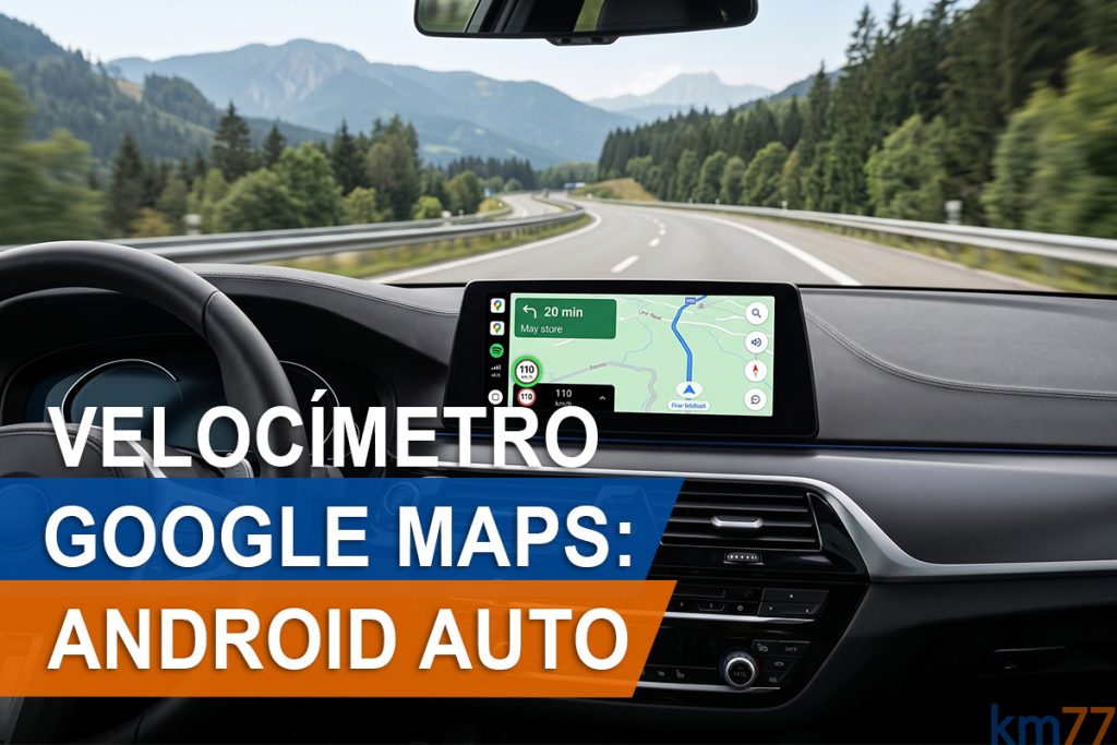 Velocímetro Android Auto