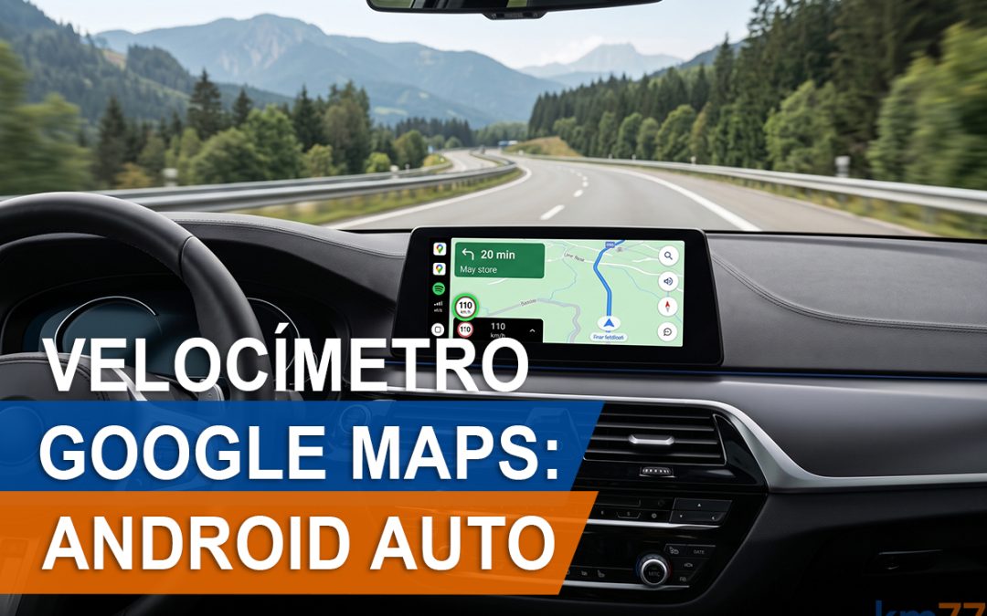 Google Maps en Android Auto añade el velocímetro