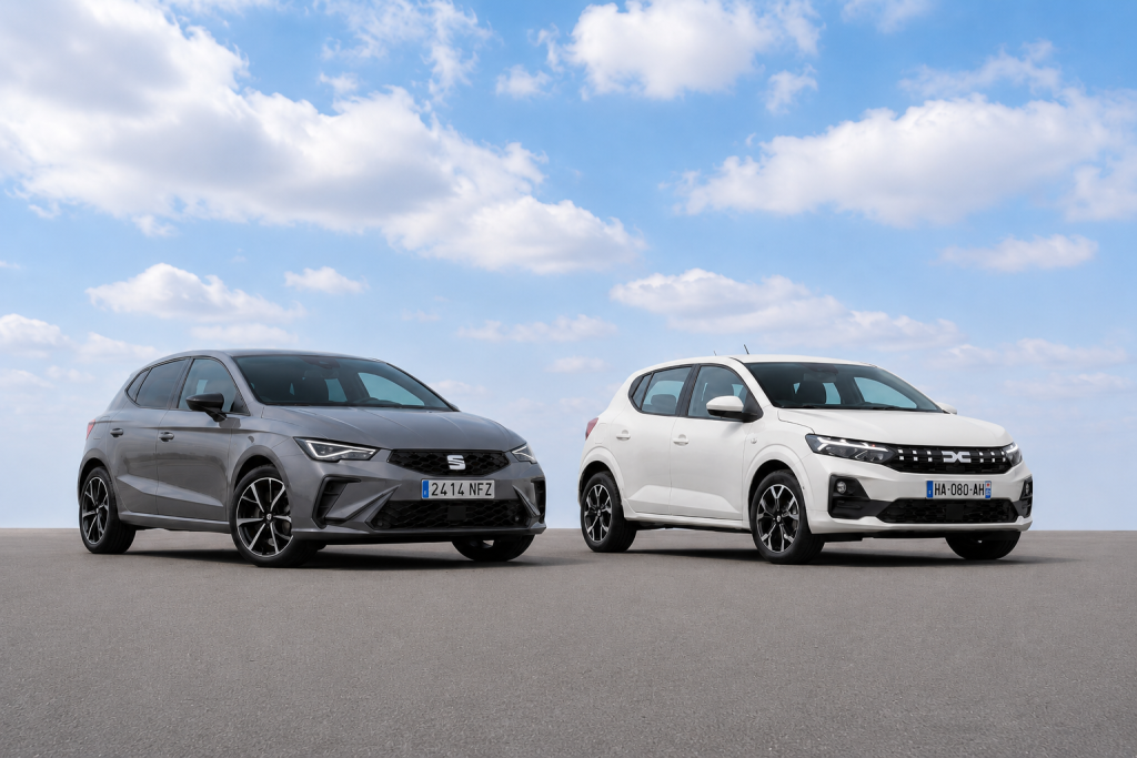 Seat Ibiza - Dacia Sandero