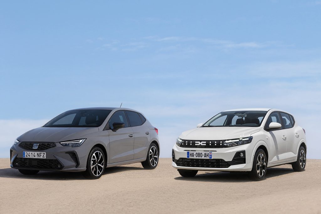 Seat Ibiza - Dacia Sandero