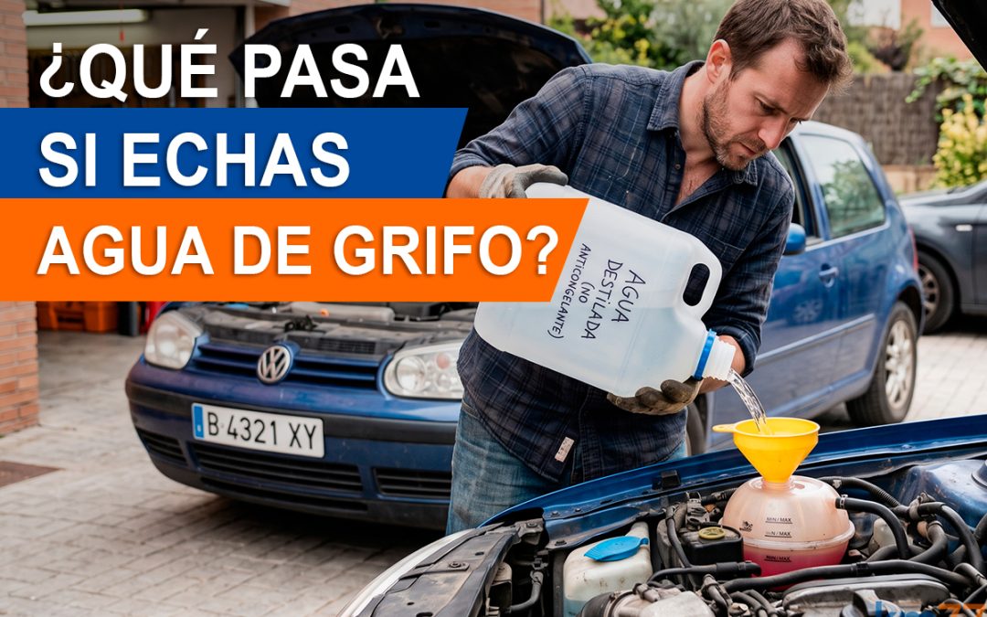 ​Qué pasa si usas el agua del grifo en lugar de anticongelante