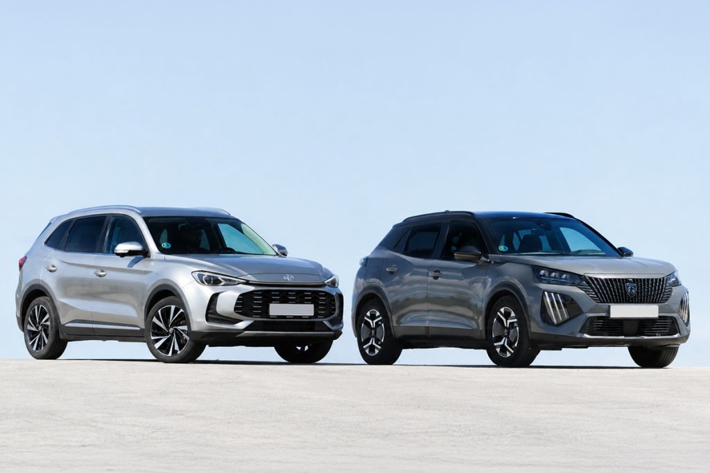 MG ZS vs Peugeot 2008