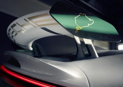 Porsche 911 GT3 100 años Nürburgring con Kit Manthey - alerón