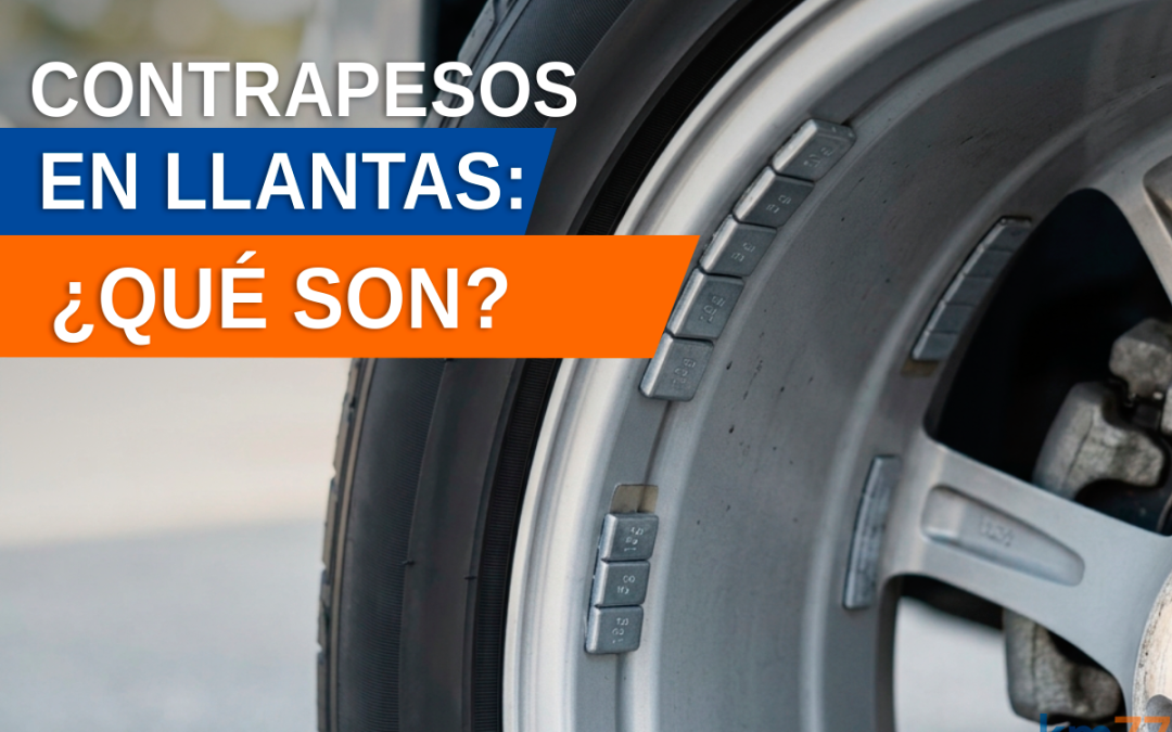 Qué son los contrapesos de equilibrado de las llantas