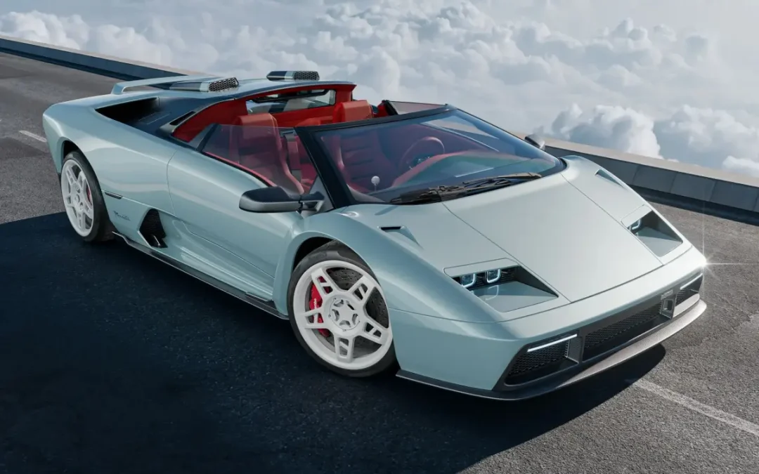 El Lamborghini Diablo de los años 90 vuelve a la vida a través del nuevo Eccentrica V12 Roadster