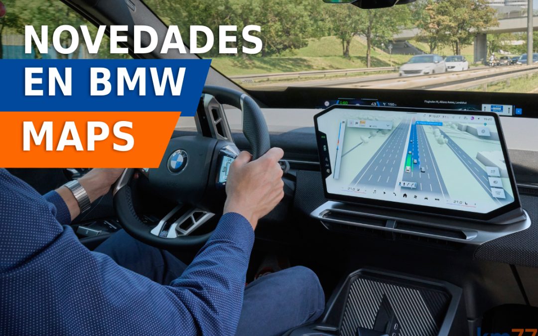 BMW Maps integrará navegación y asistentes de conducción en 3D