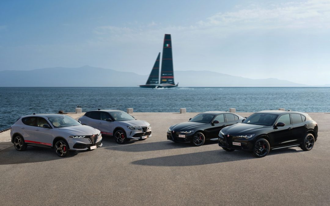 La nueva edición especial Luna Rossa lleva el mundo náutico a los Alfa Romeo Junior, Tonale, Giulia y Stelvio