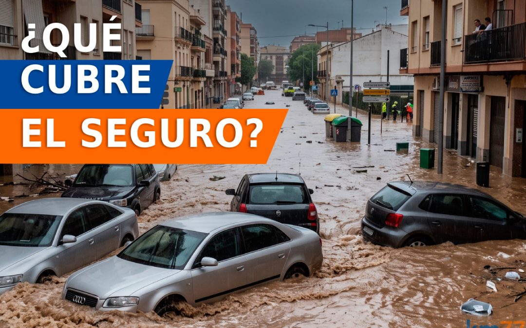 Qué cubre el seguro del coche en catástrofes naturales
