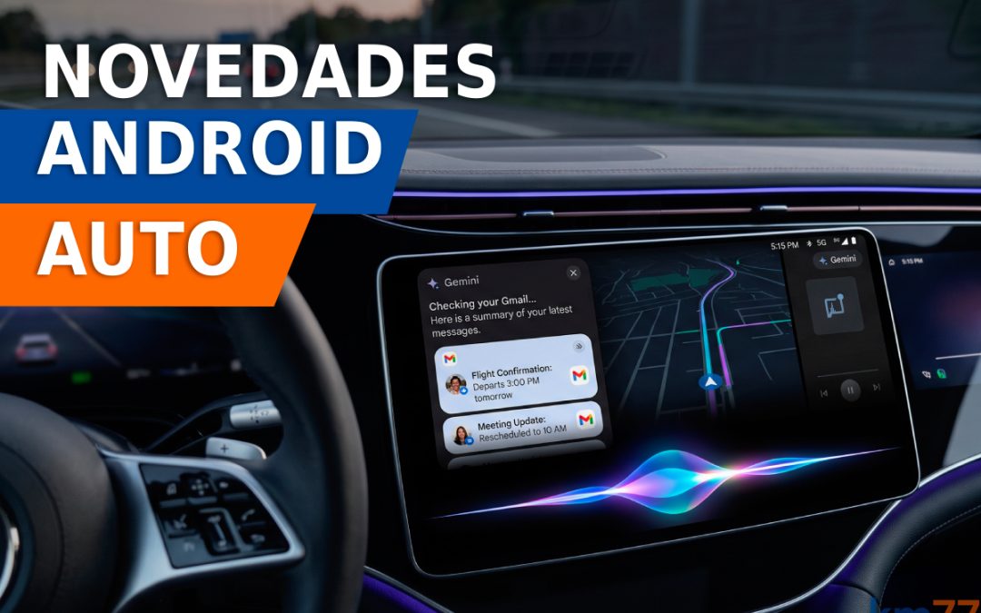 Gemini integra Gmail y Calendario en Android Auto