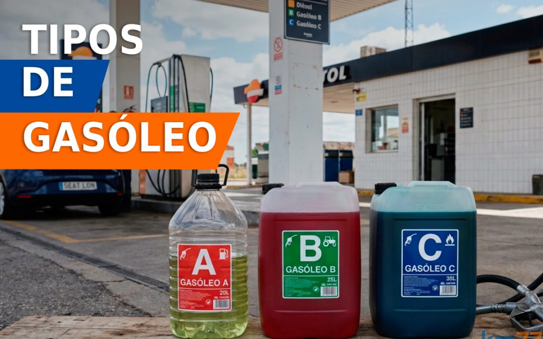 Gasóleo A, B y C: en qué se diferencian