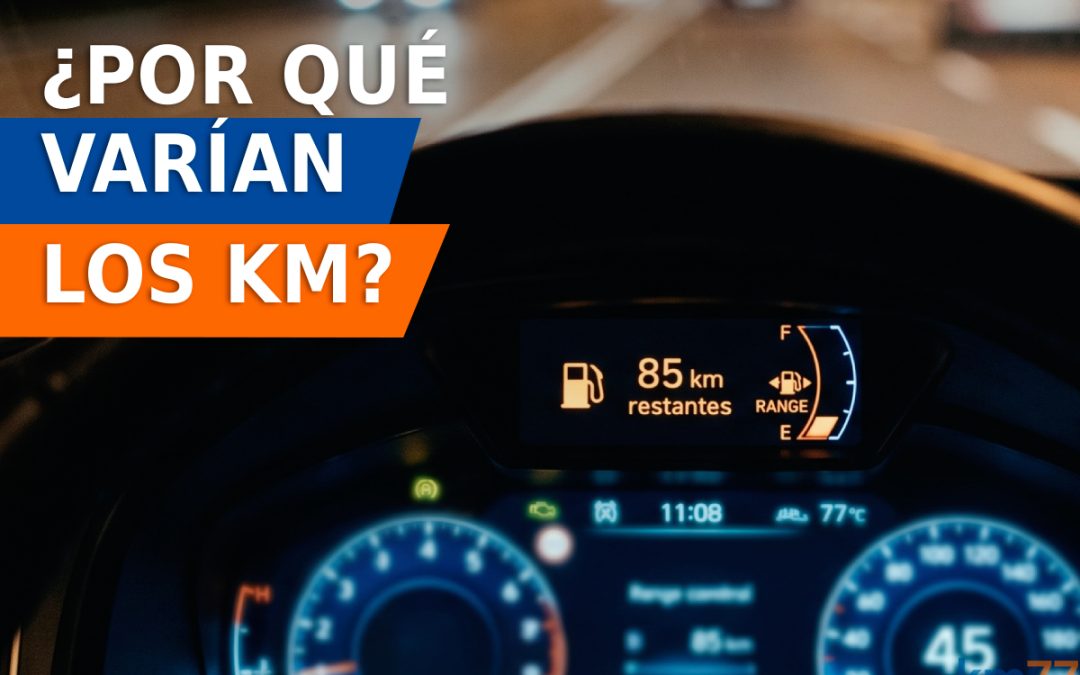 Por qué la autonomía restante sube y baja bruscamente